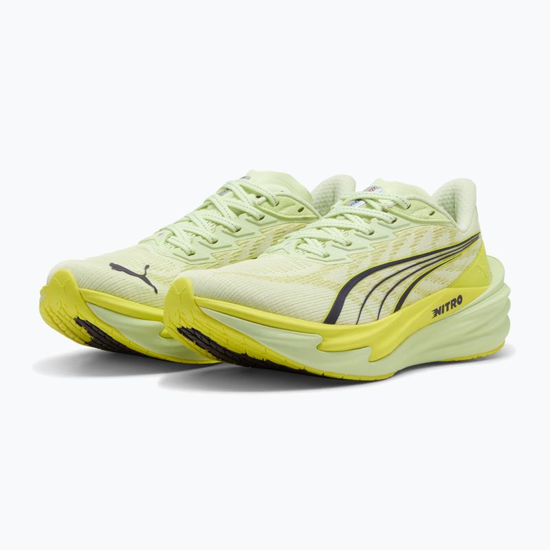 Кросівки для бігу жіночі PUMA Deviate Nitro 4 green 3