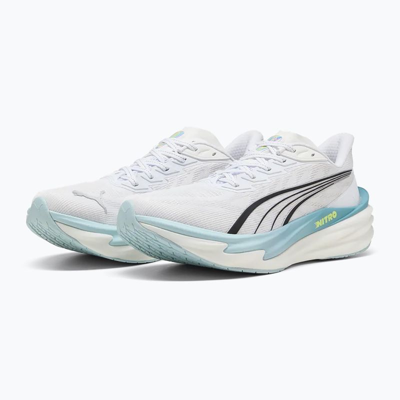 Кросівки для бігу чоловічі PUMA Deviate Nitro 4 white 3