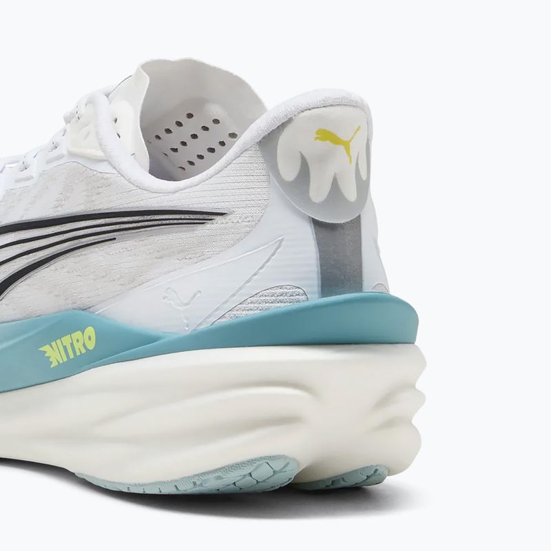 Кросівки для бігу чоловічі PUMA Deviate Nitro 4 white 5