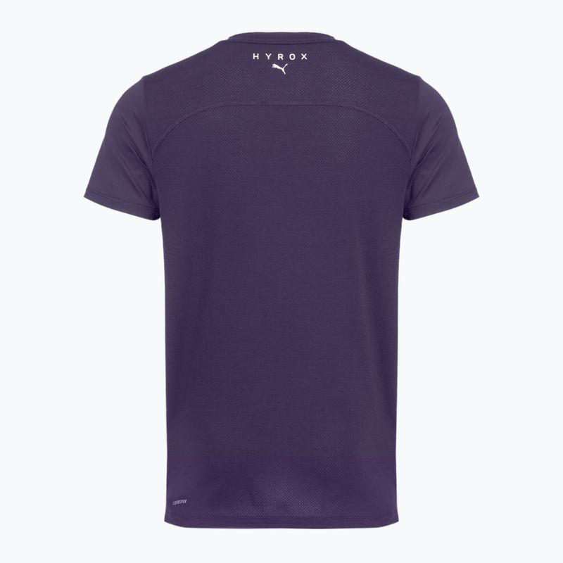 Футболка для тренувань чоловіча PUMA Hyrox Cloudspun Thermoadapt Tee purple 2