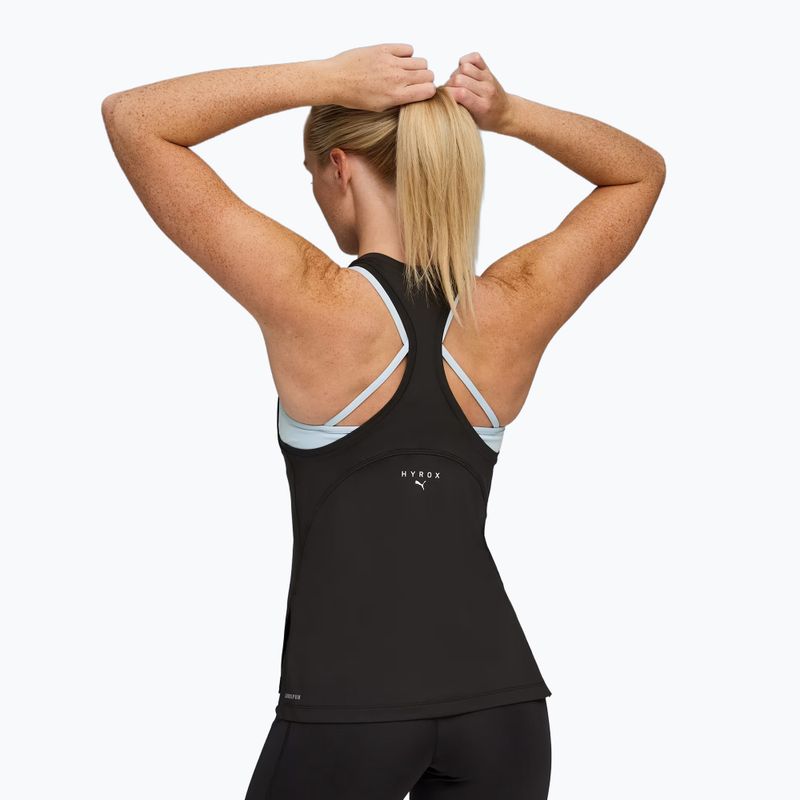 Футболка для тренувань жіноча Puma Hyrox Cloudspun Racerback Tank puma black 3