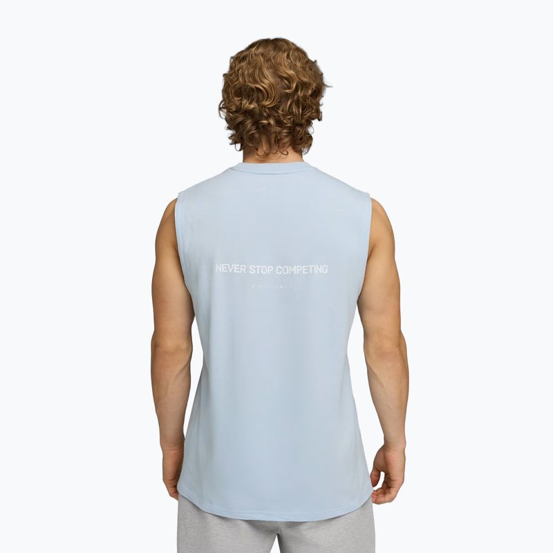Чоловіча тренувальна майка PUMA x HYROX Cutoff Tank сірого кольору 3