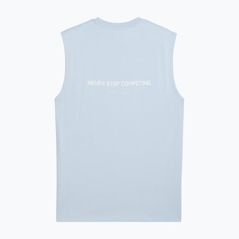 Чоловіча тренувальна майка PUMA x HYROX Cutoff Tank сірого кольору 5