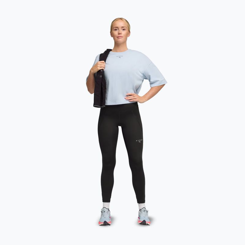 Жіноча тренувальна футболка PUMA x HYROX Cropped Lifestyle Tee сірий 2