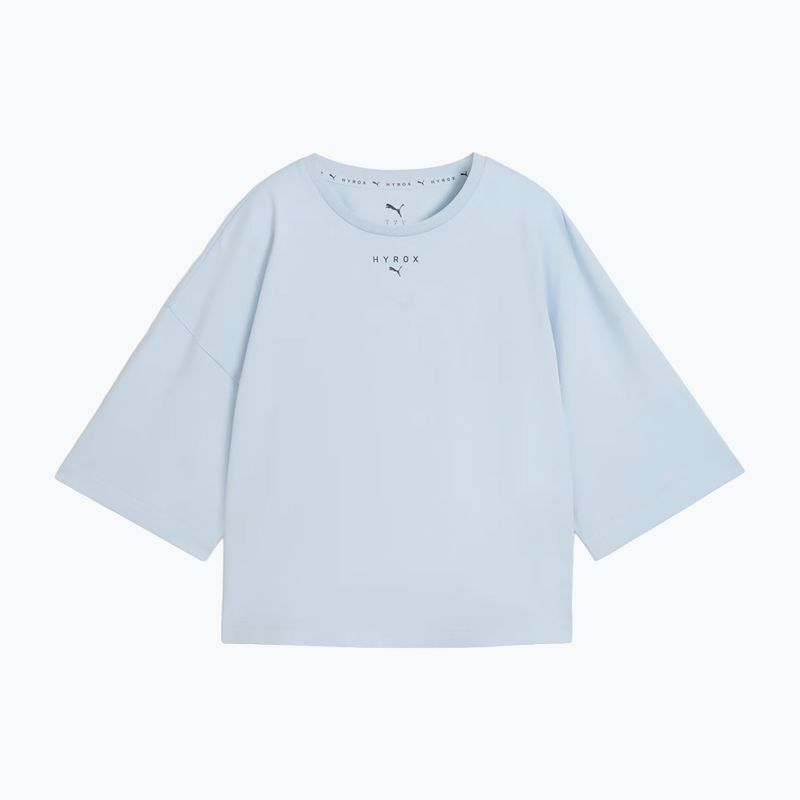 Футболка для тренувань жіноча PUMA Hyrox Cropped Lifestyle Tee gray 4
