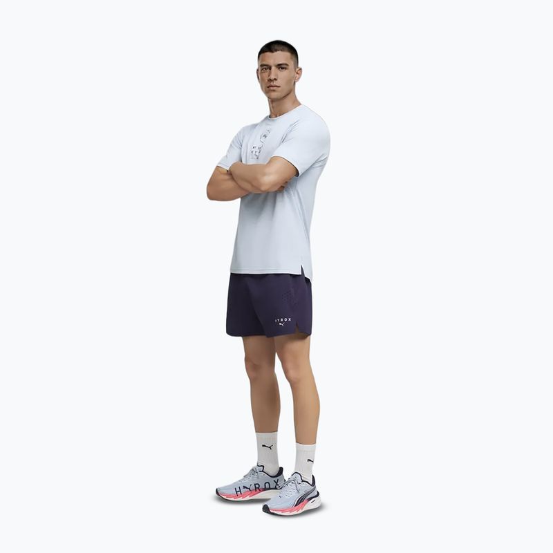 Чоловіча тренувальна футболка PUMA x HYROX Dryelite Training Tee сірого кольору 2