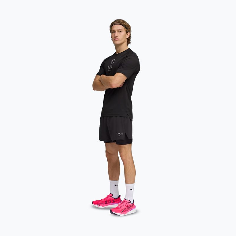 Чоловіча тренувальна футболка PUMA x HYROX Dryelite Training Tee чорна 2
