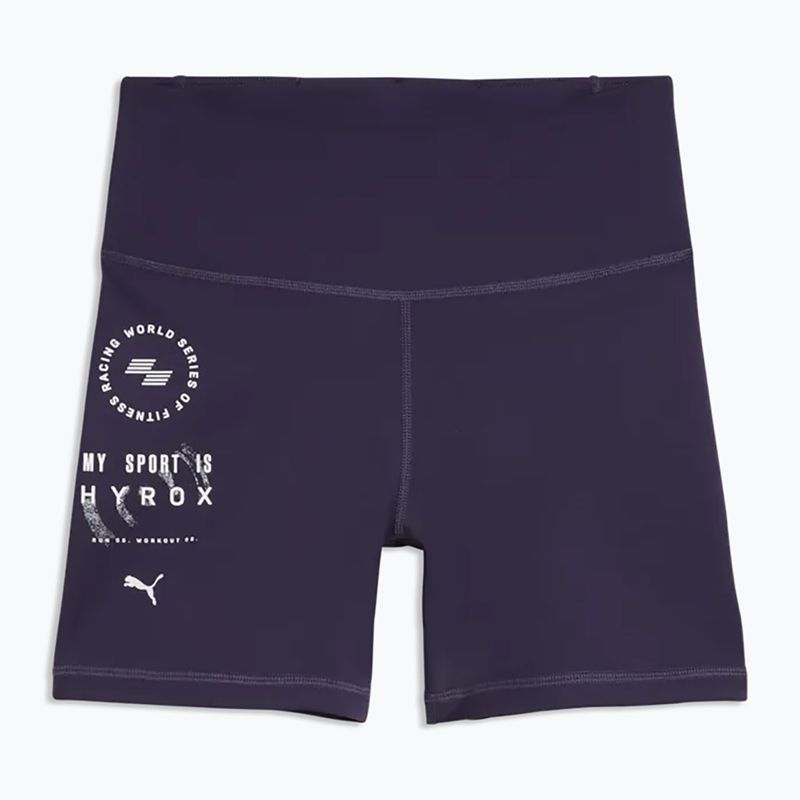 Жіночі тренувальні шорти PUMA x HYROX Tad Essential Tight фіолетові