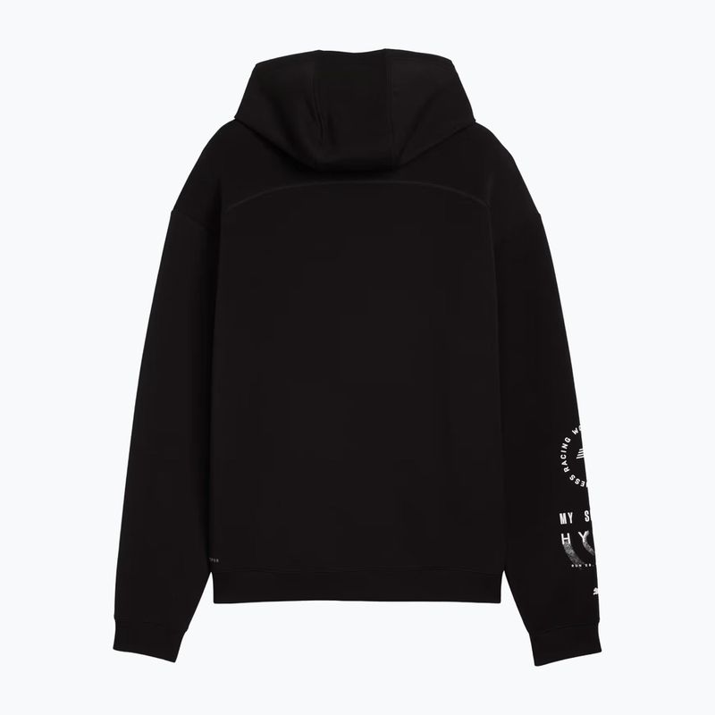 Чоловіча тренувальна толстовка PUMA x HYROX Cloudspun Hoodie чорна 7