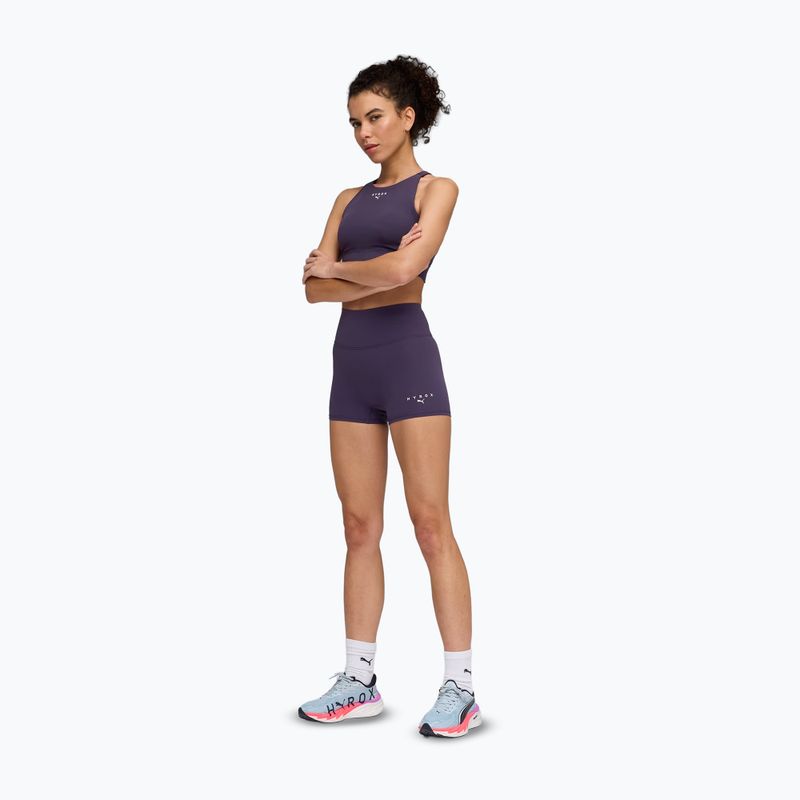 Спортивний бюстгальтер PUMA x HYROX Shapeluxe High Neck фіолетовий 2