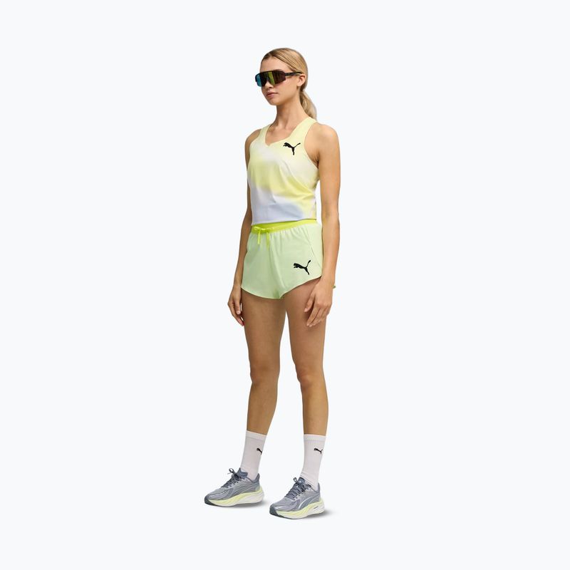 Футболка для бігу жіноча PUMA Lightspeed Ultraweave Graphic Singlet silver mist 2