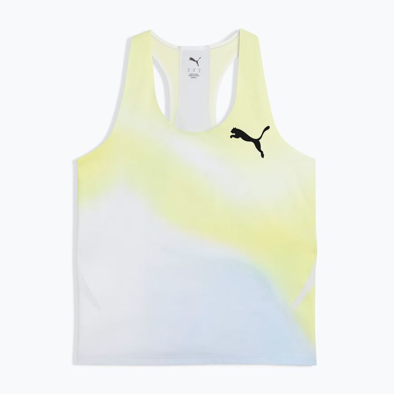 Футболка для бігу жіноча PUMA Lightspeed Ultraweave Graphic Singlet silver mist 6