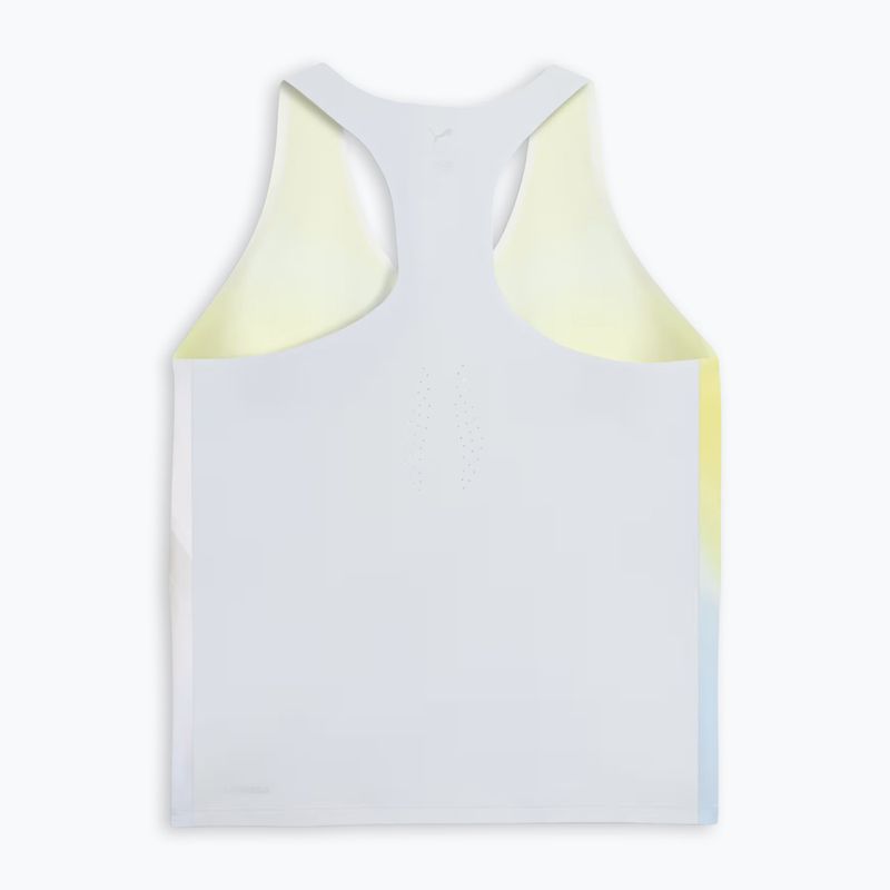 Футболка для бігу жіноча PUMA Lightspeed Ultraweave Graphic Singlet silver mist 7