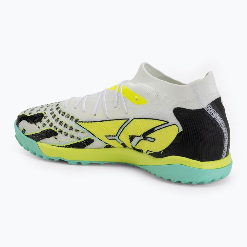 Кросівки футбольні PUMA Future 9 Match Creativity TT yellow alert/mint jelly/puma white/puma black 3