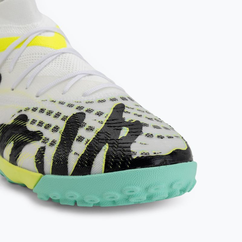 Кросівки футбольні PUMA Future 9 Match Creativity TT yellow alert/mint jelly/puma white/puma black 7