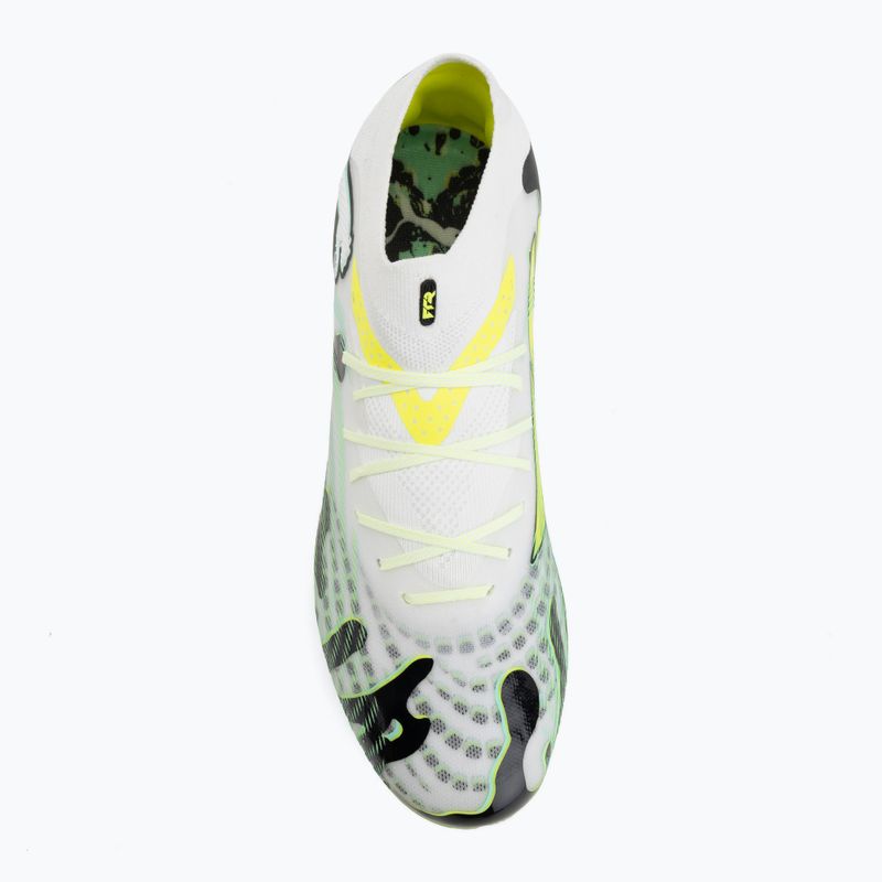Кросівки футбольні PUMA Future 9 Pro Ctivity Fg/Ag yellow alert/mint jelly/puma white/puma black 5