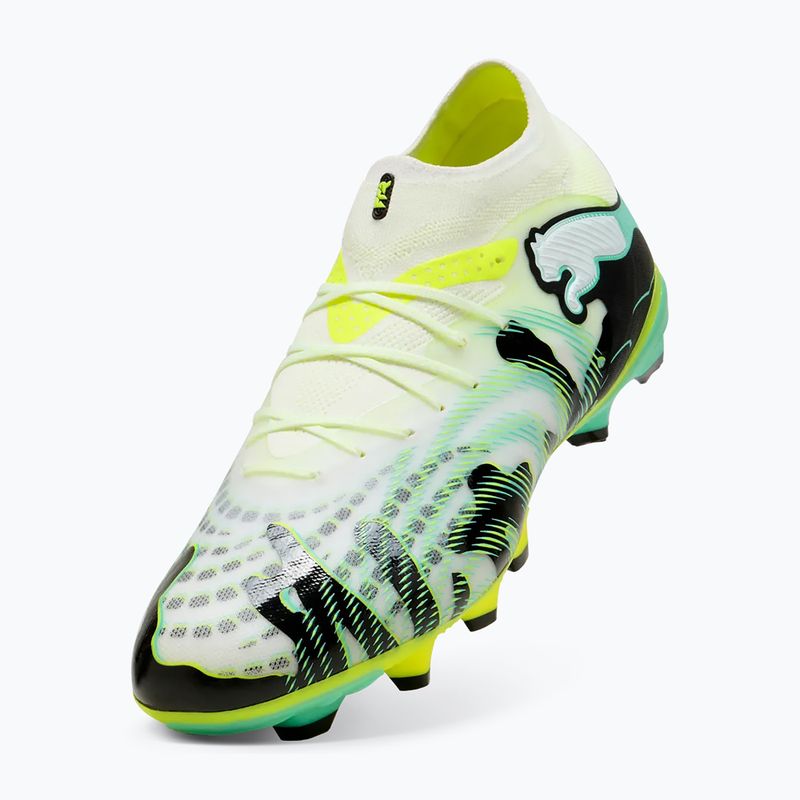 Кросівки футбольні PUMA Future 9 Pro Ctivity Fg/Ag yellow alert/mint jelly/puma white/puma black 12