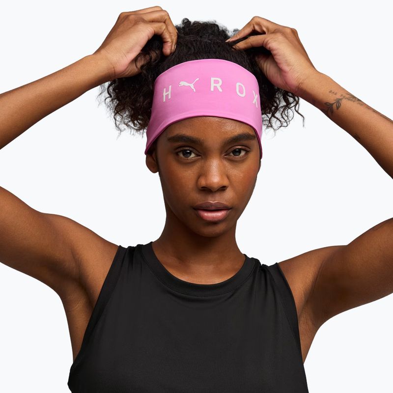 Пов’язка на голову PUMA x HYROX Sweatband рожевого кольору 2