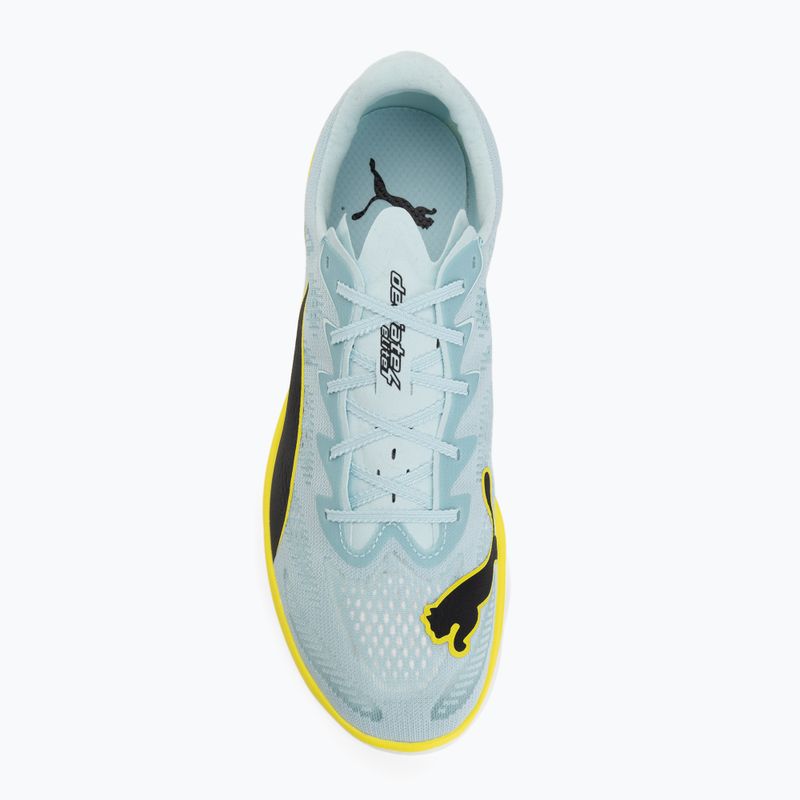 Кросівки для бігу чоловічі Puma Deviate Nitro Elite 4 Fresh Water/Lemon Crush/Puma Black 5