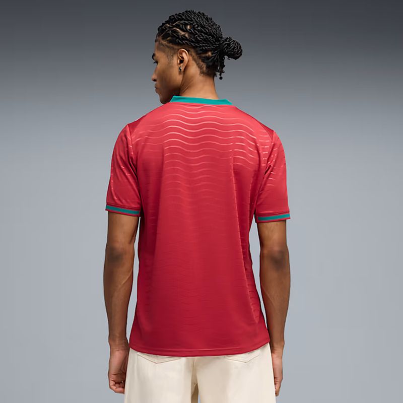 Чоловіча футбольна футболка PUMA FPF Portugal Home Jersey Replica Club червоний/зелений 3