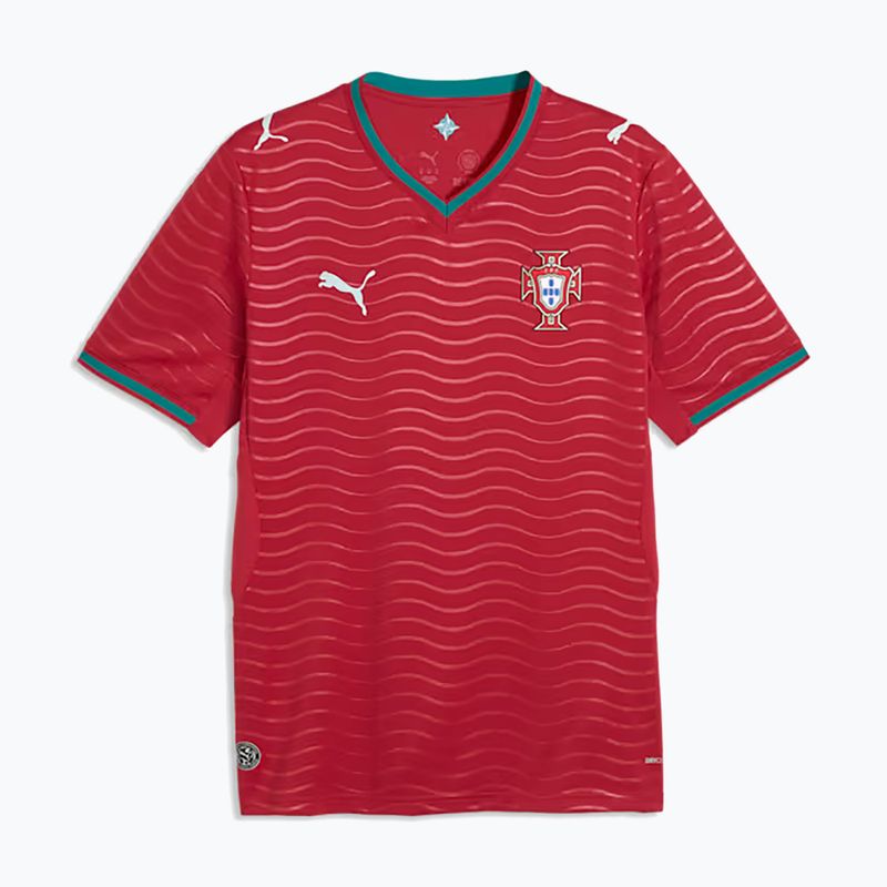 Чоловіча футбольна футболка PUMA FPF Portugal Home Jersey Replica Club червоний/зелений 6