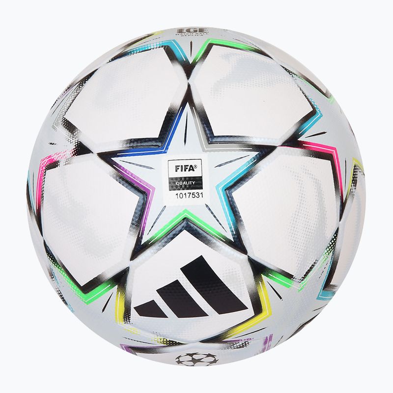 М'яч футбольний adidas UEFA Champions League 26/27 white/multicolor 3