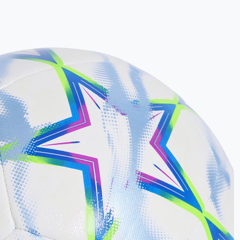 М'яч футбольний adidas UEFA Champions League Training 26/27 white/purple burst/glory blue 4