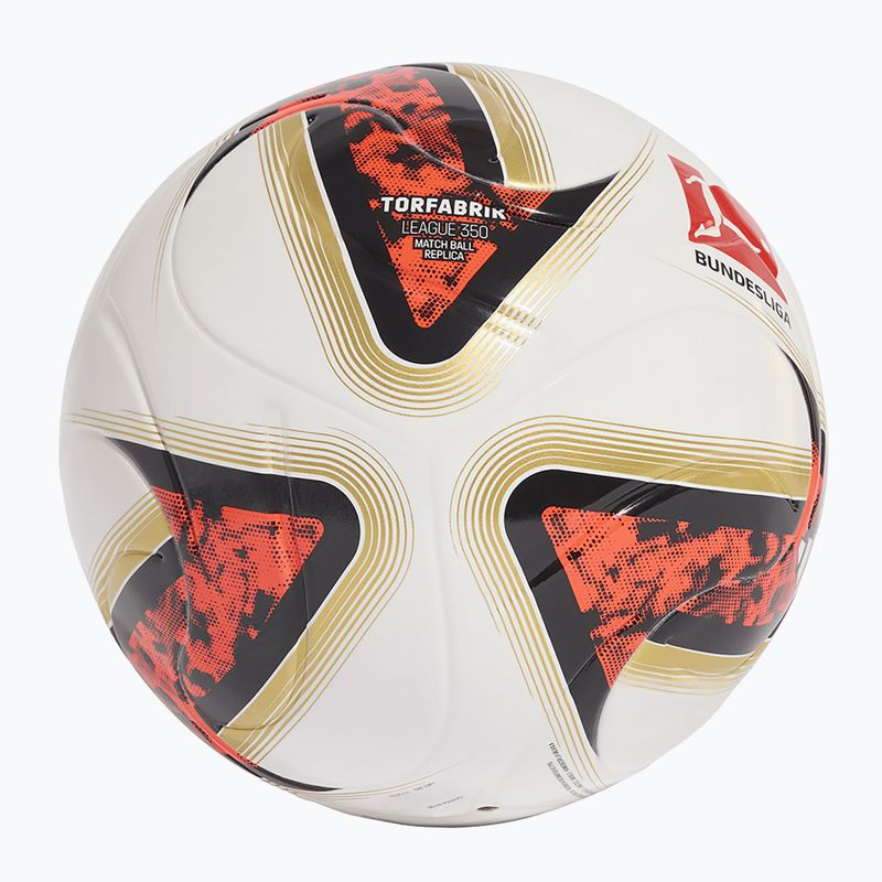 М'яч футбольний adidas Bundesliga J350 white 2