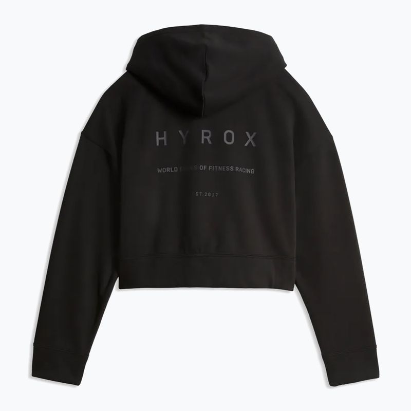 Кофта жіноча Puma Hyrox World Cropped Hoodie puma black 2