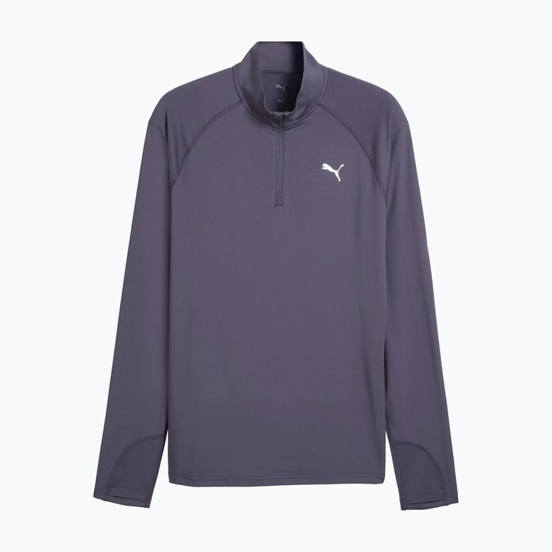 Кофта для бігу чоловіча PUMA Run Velocity Cloudspun 1/4 Zip inky depths 4