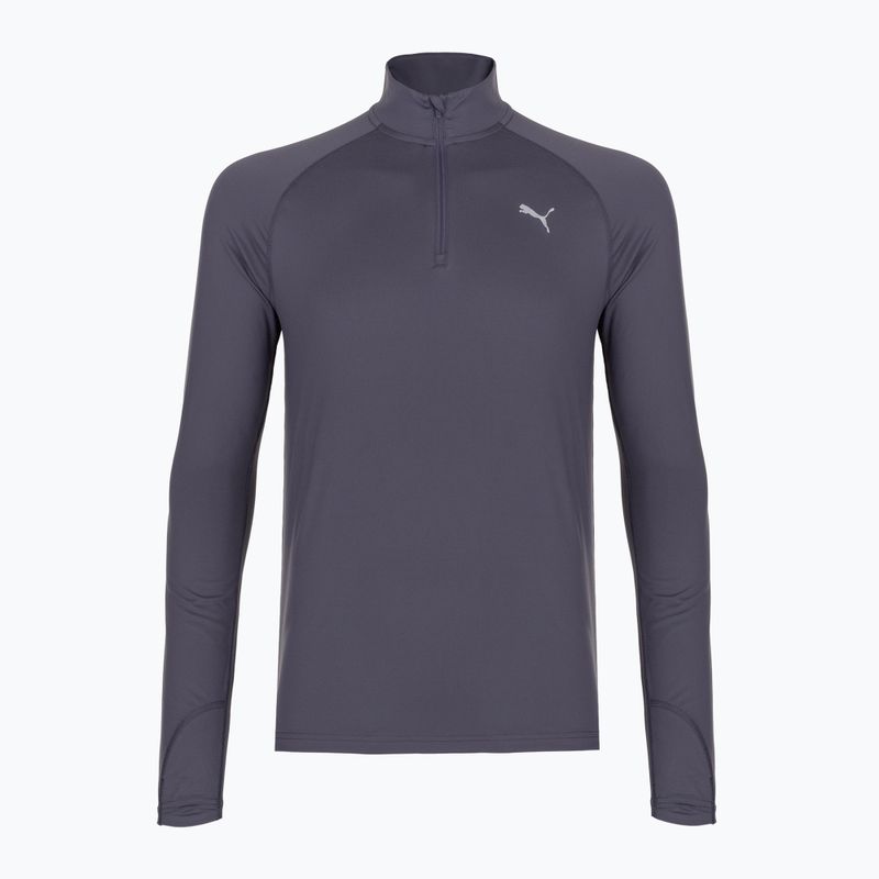 Кофта для бігу чоловіча PUMA Run Velocity Cloudspun 1/4 Zip inky depths 4