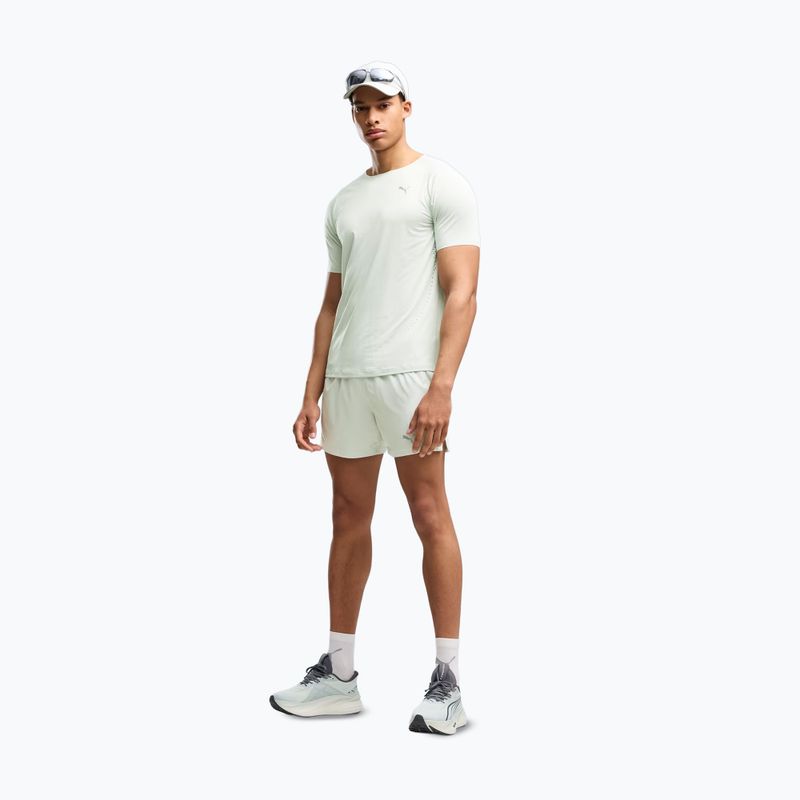 Футболка для бігу чоловіча PUMA Run Cloudspun Tee creme de mint 2