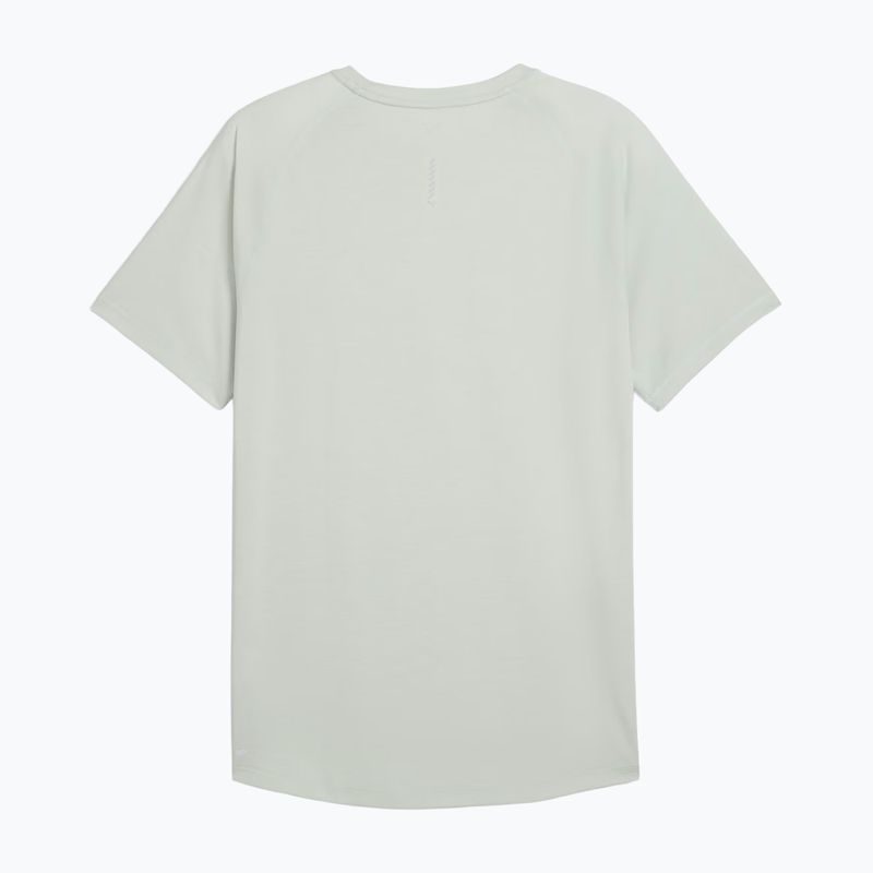 Футболка для бігу чоловіча PUMA Run Velocity Tee Tri-Blend creme de mint 5