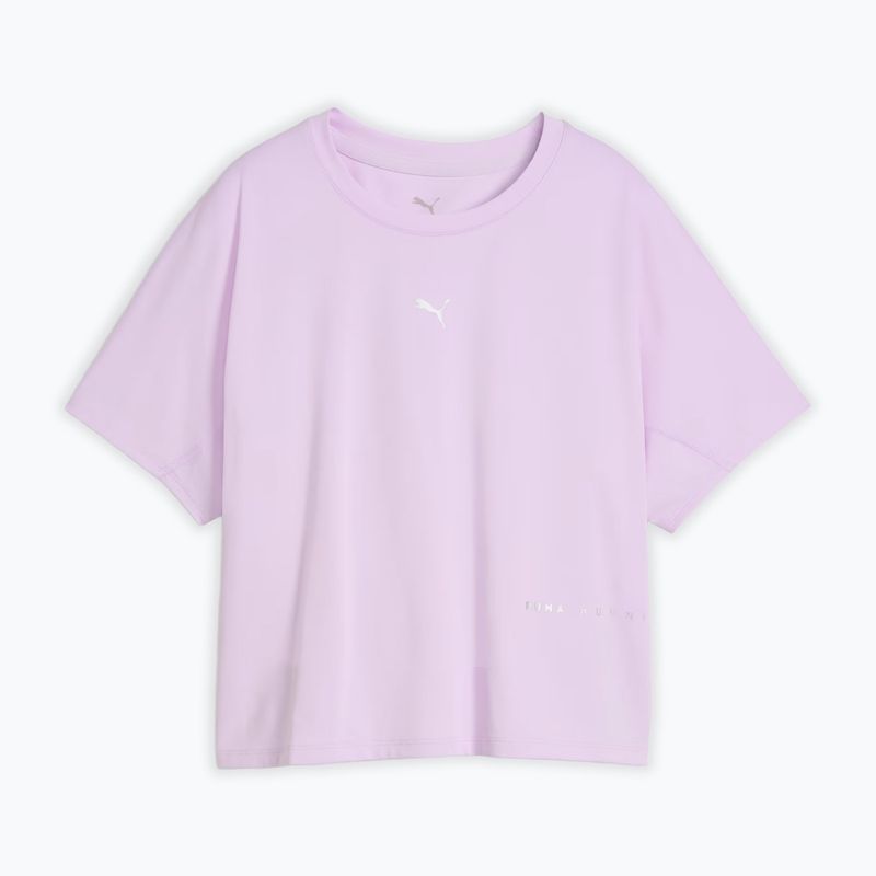 Футболка для бігу жіноча PUMA Run Brightstride Cloudspun light lavender 4