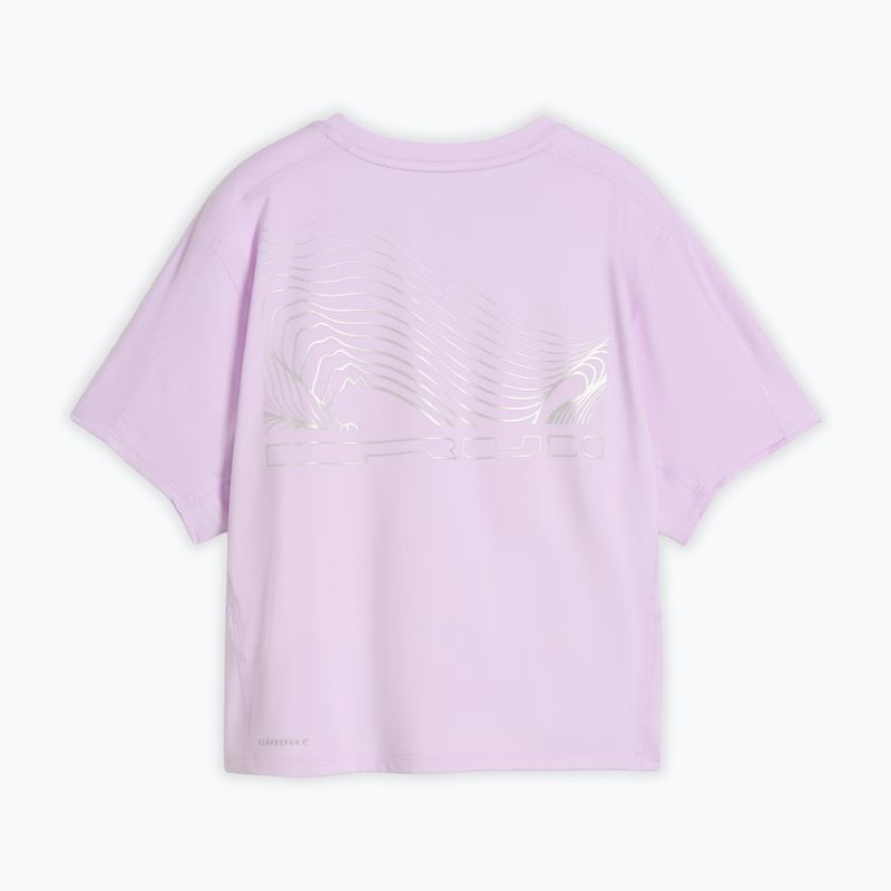 Футболка для бігу жіноча PUMA Run Brightstride Cloudspun light lavender 5