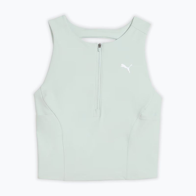 Топ для бігу жіночий PUMA Run Lightstride Crop Top creme de mint 5