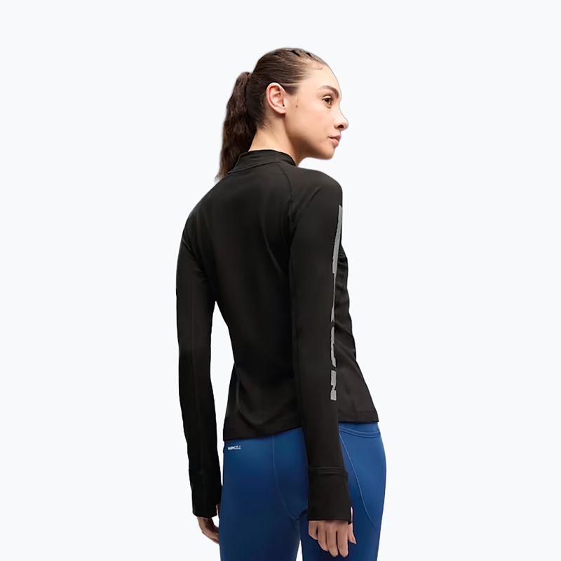 Лонгслів для бігу жіночий PUMA Run Brightstride Cloudspun puma Black 3