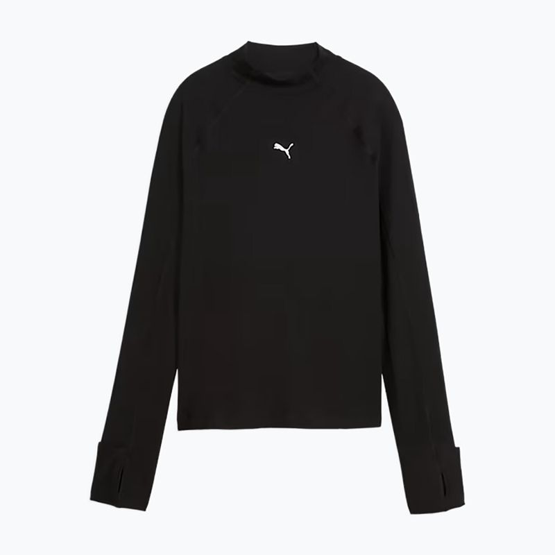 Лонгслів для бігу жіночий PUMA Run Brightstride Cloudspun puma Black 4