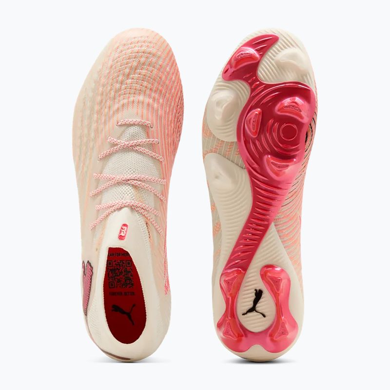 Кросівки для футболу PUMA Future 9 Ultimate FG sugared almond/puma white/ultra red/puma black 4