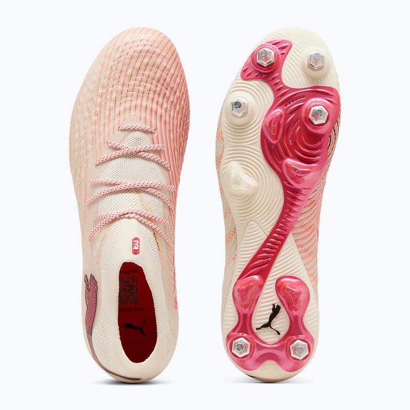 Кросівки для футболу PUMA Future 9 Ultimate MxSG sugared almond/puma white/ultra red/puma black 3