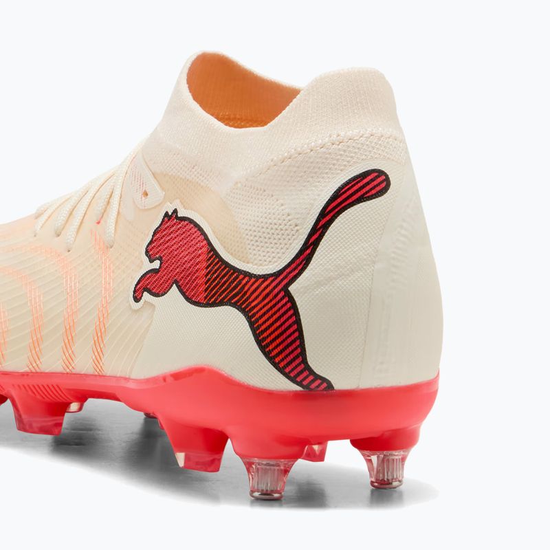 Кросівки для футболу PUMA Future 9 Match MxSG sugared almond/puma white/ultra red/puma black 6