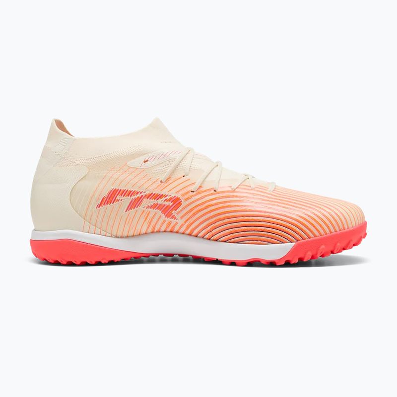 Кросівки для футболу PUMA Future 9 Match TT sugared almond/puma white/ultra red/puma black 2