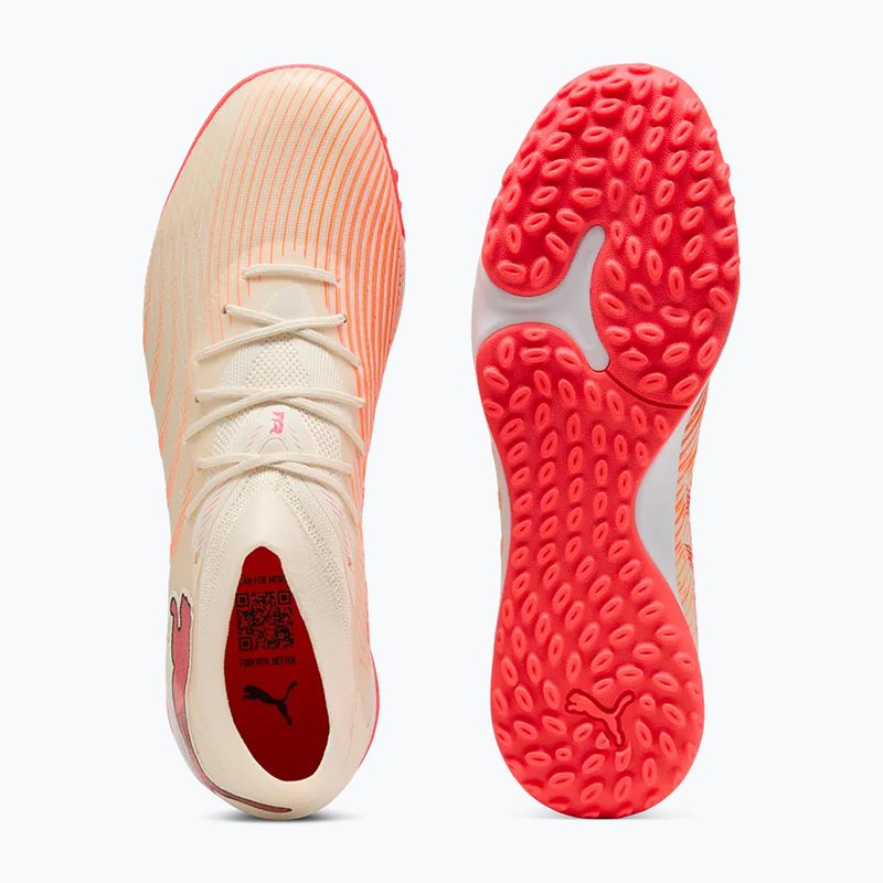 Кросівки для футболу PUMA Future 9 Match TT sugared almond/puma white/ultra red/puma black 5