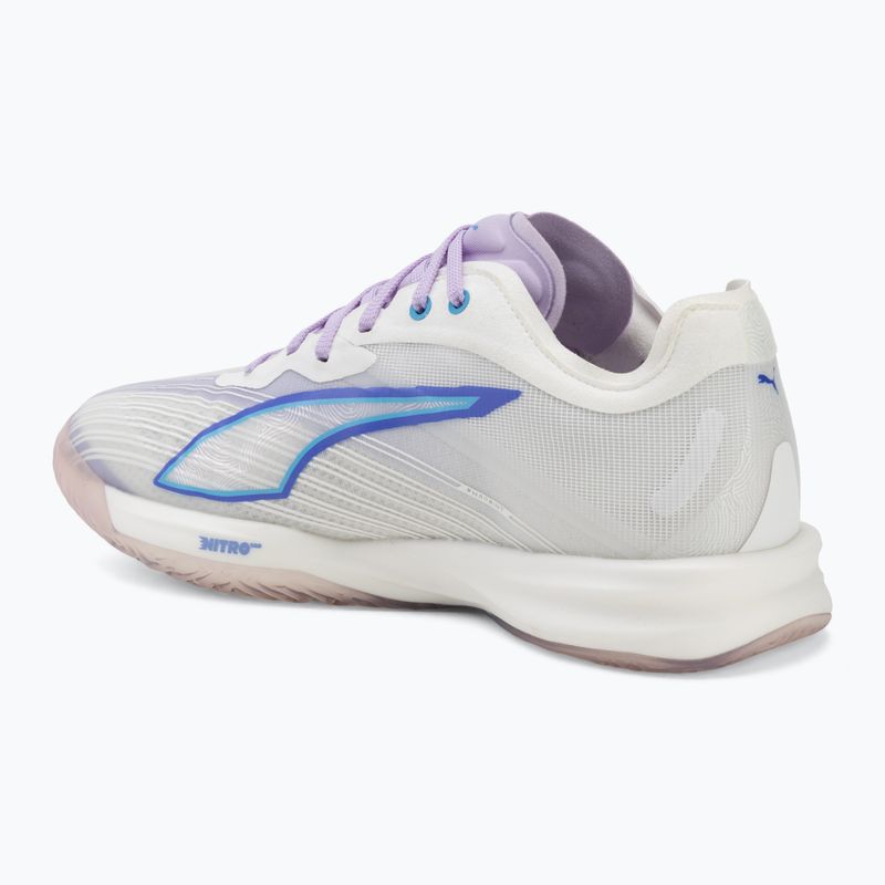 Кросівки гандбольні PUMA Accelerate Nitro SQD 5 puma white/royal sapphire/light lavender 3