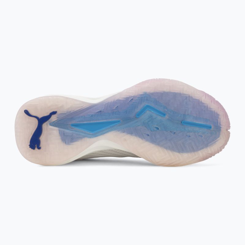 Кросівки гандбольні PUMA Accelerate Nitro SQD 5 puma white/royal sapphire/light lavender 4