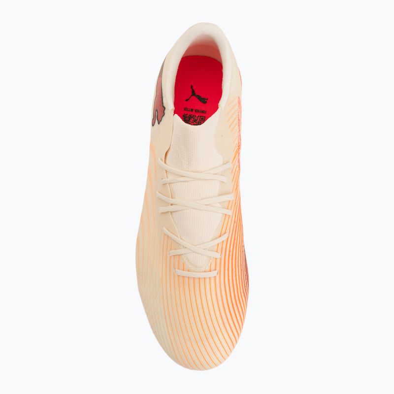 Кросівки для футболу PUMA Future 9 Match Fusion FG/AG sugared almond/puma white/ultra red/puma black 3