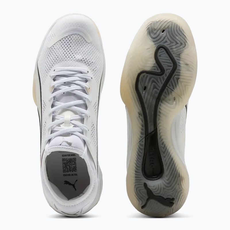 Кросівки гандбольні чоловічі PUMA Eliminate NITRO SQD 4 white 3