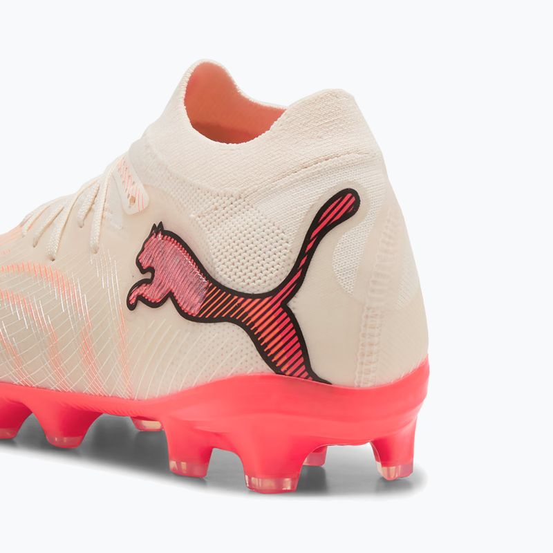 Футбольне взуття дитяче PUMA Future 9 Pro FG/AG Jr sugared almond/puma white/ultra red/puma black 6