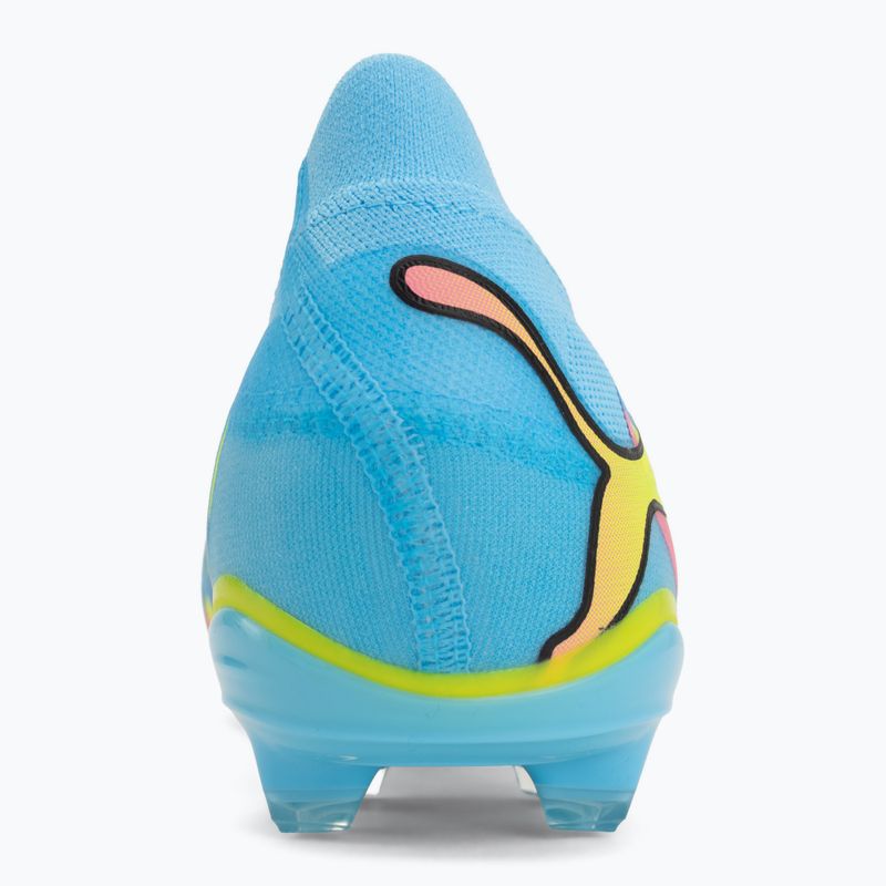Кросівки для футболу PUMA Future 9 Match Advanced Level FG/AG puma white/blue glimmer/pink glimmer/yellow alert 6