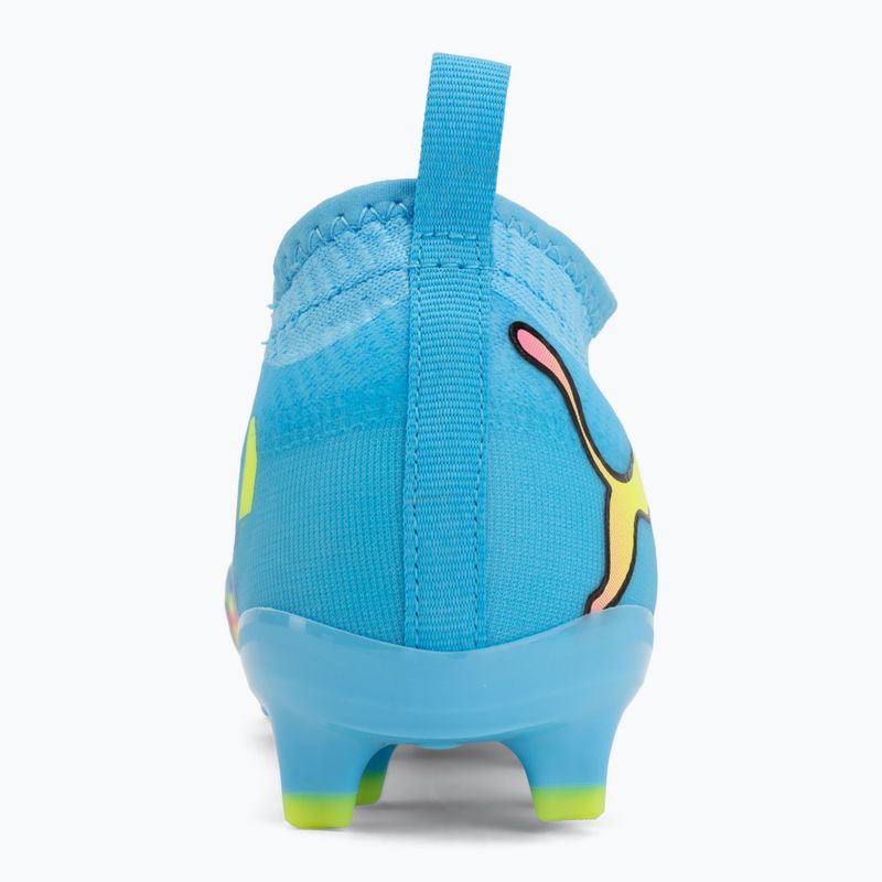 Футбольне взуття дитяче PUMA Future 9 Match Advanced Level FG/AG Jr puma white/blue glimmer/pink glimmer/yellow alert 6